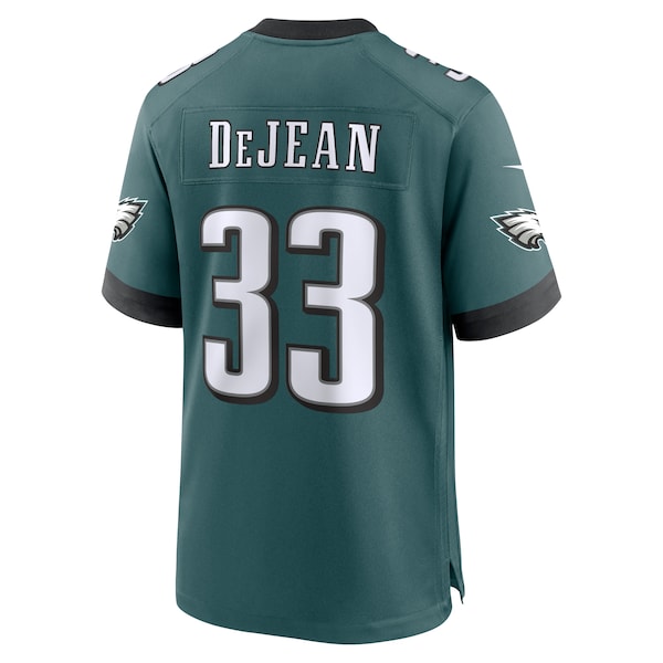 Cooper DeJean Philadelphia Eagles Nike 2024 NFL Draft Game Jersey - Green - Image 3