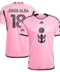 Jordi Alba Ramos Inter Miami CF adidas 2024 2getherness Authentic Player Jersey - Pink