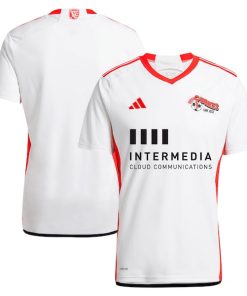 San Jose Earthquakes adidas 2024 The 50 Kit Replica Jersey - White