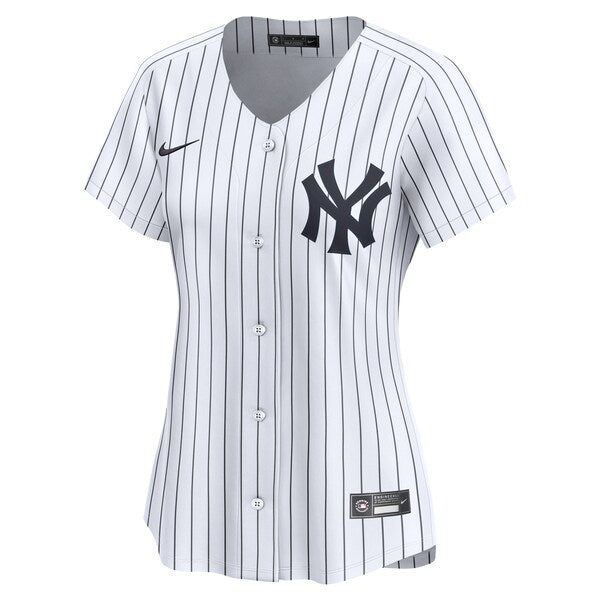 New York Yankees Nike Women's Home Limited Custom Jersey - White - Image 2