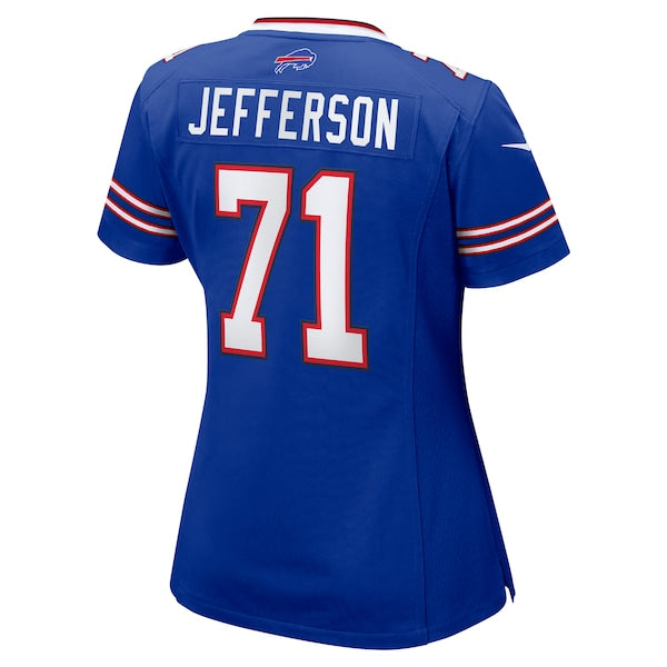 Quinton Jefferson Buffalo Bills Nike Women's Game Jersey - Royal - Image 6