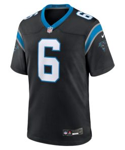 Alternative view of Miles Sanders Carolina Panthers Nike Game Player Jersey - Black
