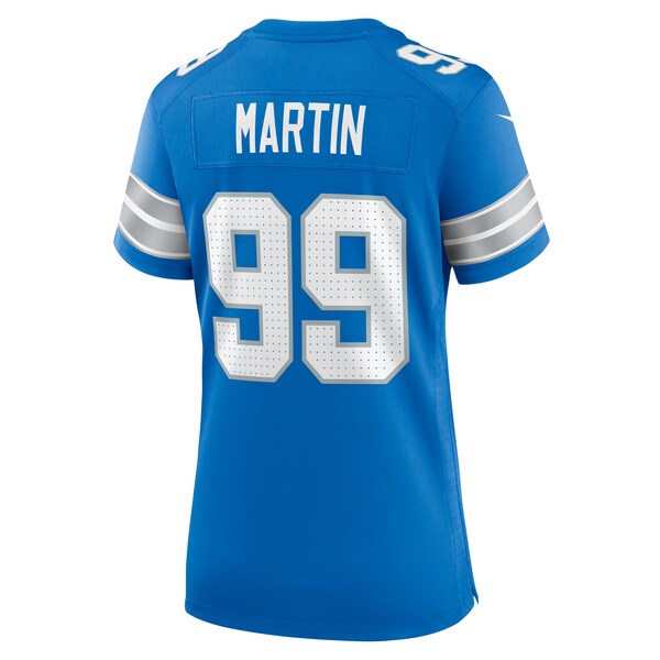 Brodric Martin Detroit Lions Nike Women's Team Game Jersey - Blue - Image 4