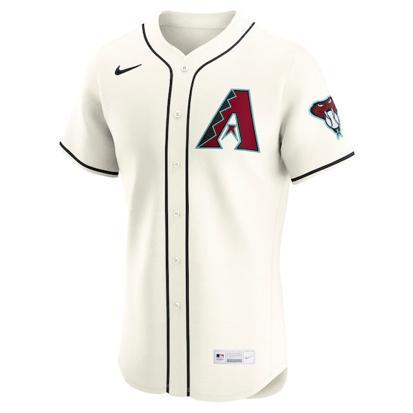 Lourdes Gurriel Jr. Arizona Diamondbacks Nike Home Elite Jersey - Cream - Image 2