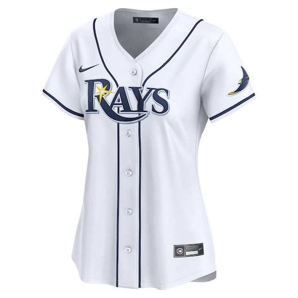 Tampa Bay Rays Nike Women's #1 Mom Home Limited Jersey - White - Image 2