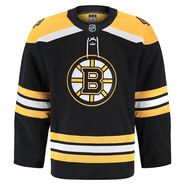 Boston Bruins Home Authentic Pro Jersey - Black - Image 2