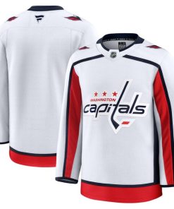 Washington Capitals  Away Premium Jersey - White/Black/Red