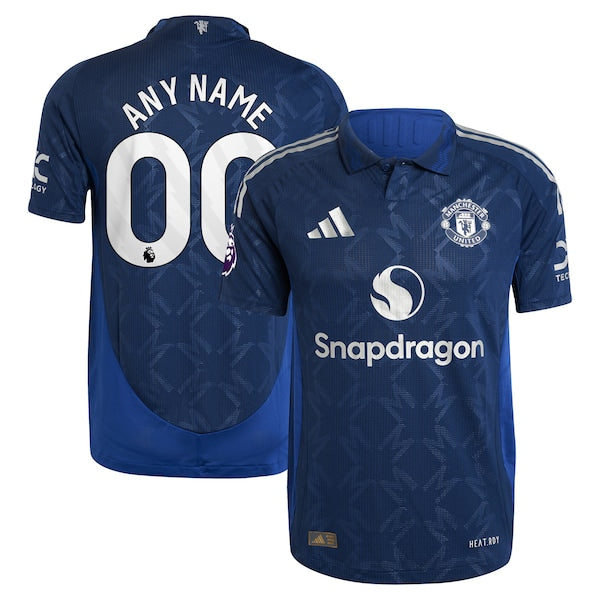 Manchester United adidas 2024/25 Away Authentic Custom Jersey - Navy - Image 3