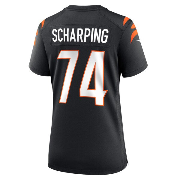 Max Scharping Cincinnati Bengals Nike Women's Game Player Jersey - Black - Image 3