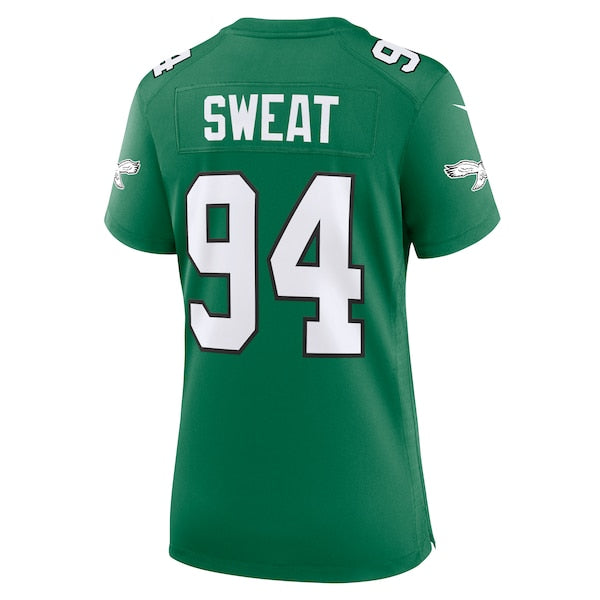 Josh Sweat Philadelphia Eagles Nike Women's Alternate Game Jersey - Kelly Green - Image 3