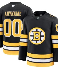 Boston Bruins  Home Premium Custom Jersey - Black/White
