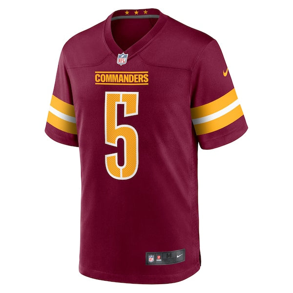 Jayden Daniels Washington Commanders Nike 2024 NFL Draft First Round Pick Player Game Jersey - Burgundy - Image 2