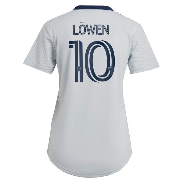 Eduard L?wen St. Louis City SC adidas Women's 2024 The Spirit Kit Replica Jersey - Gray - Image 3