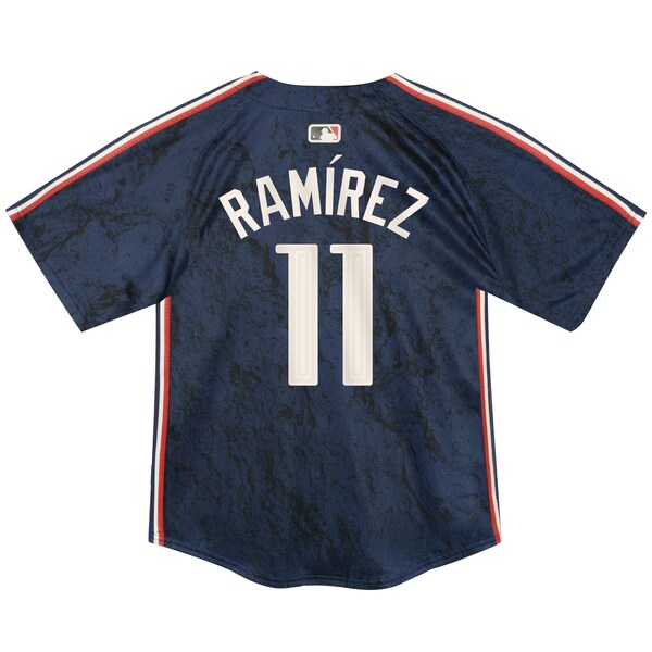 Jose Ramirez Cleveland Guardians Nike Toddler 2024 City Connect Limited Jersey - Navy - Image 3