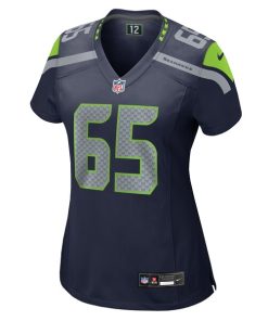Alternative view of Michael Jerrell Seattle Seahawks Nike Women's  Game Jersey -  College Navy