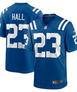 Darren Hall Indianapolis Colts Nike Team Game Jersey -  Royal