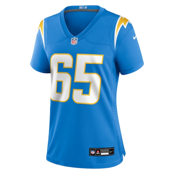 Michael Dunn Los Angeles Chargers Nike Women's Team Game Jersey - Powder Blue - Image 2