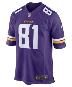 Alternative view of Malik Knowles Minnesota Vikings Nike Team Game Jersey -  Purple