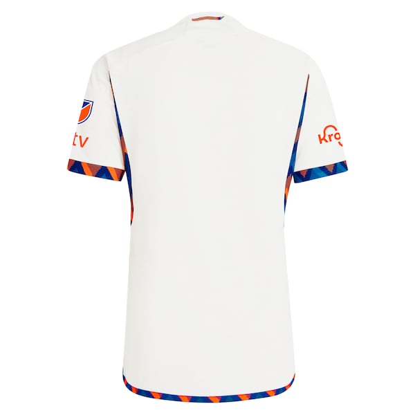 FC Cincinnati adidas 2024 The Canvas Kit Authentic Jersey - White - Image 3