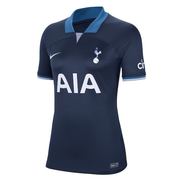 Tottenham Hotspur Nike Women's 2023/24 Away Stadium Replica Custom Jersey - Navy - Image 2