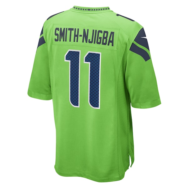 Jaxon Smith-Njigba Seattle Seahawks Nike Game Jersey - Neon Green - Image 4