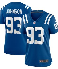Eric Johnson Indianapolis Colts Nike Women's Player Game Jersey - Royal