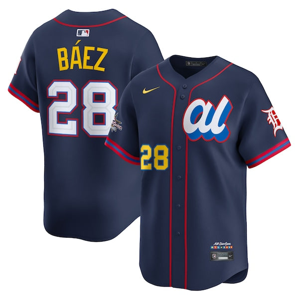Javier B¨¢ez American League Nike 2025 All-Star Edition Limited Player Jersey - Navy