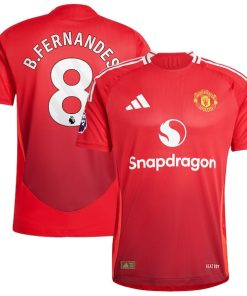Bruno Fernandes Manchester United 2024/25 Home Authentic Player Jersey - Red