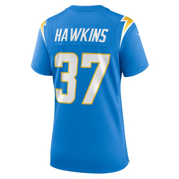 Jaylinn Hawkins Los Angeles Chargers Nike Women's Game Jersey - Powder Blue - Image 3