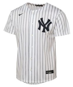 Alternative view of Aaron Judge New York Yankees Nike Youth Home Replica Player Jersey - White