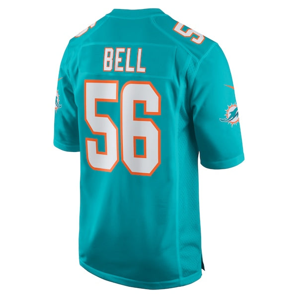 Quinton Bell Miami Dolphins Nike Game Jersey - Aqua - Image 3