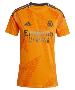 Alternative view of Los Merengues adidas Women's 2024/25 Away Replica Custom Jersey - Orange