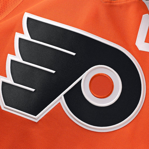 Travis Konecny Philadelphia Flyers Home Premium Jersey - Burnt Orange - Image 7