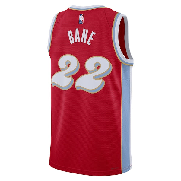 Desmond Bane Memphis Grizzlies Nike Unisex 2024/25 Swingman Player Jersey - City Edition - Red - Image 3