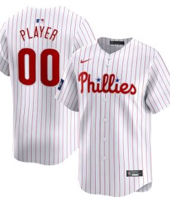 Philadelphia Phillies Nike 2024 MLB World Tour London Series Home Pick-A-Player Limited Jersey?¨C White