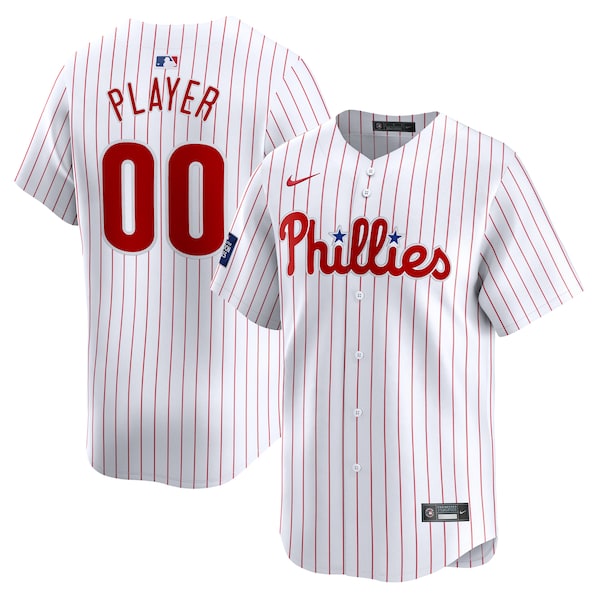 Philadelphia Phillies Nike 2024 MLB World Tour London Series Home Pick-A-Player Limited Jersey?ยจC White