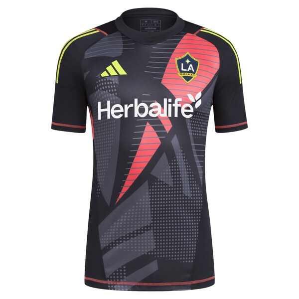 LA Galaxy adidas 2024 Goalkeeper Jersey - Black - Image 2