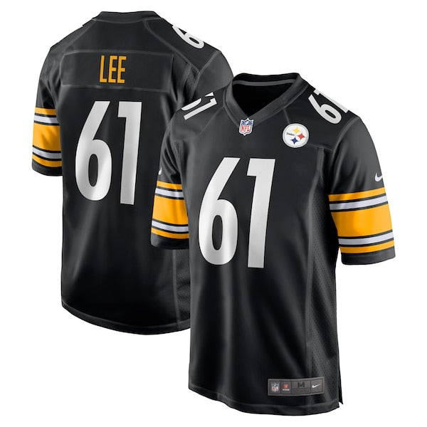 Logan Lee Pittsburgh Steelers Nike Game Jersey - Black