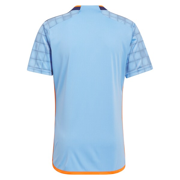 New York City FC adidas 2024 The Interboro Kit Replica Jersey - Light Blue - Image 3