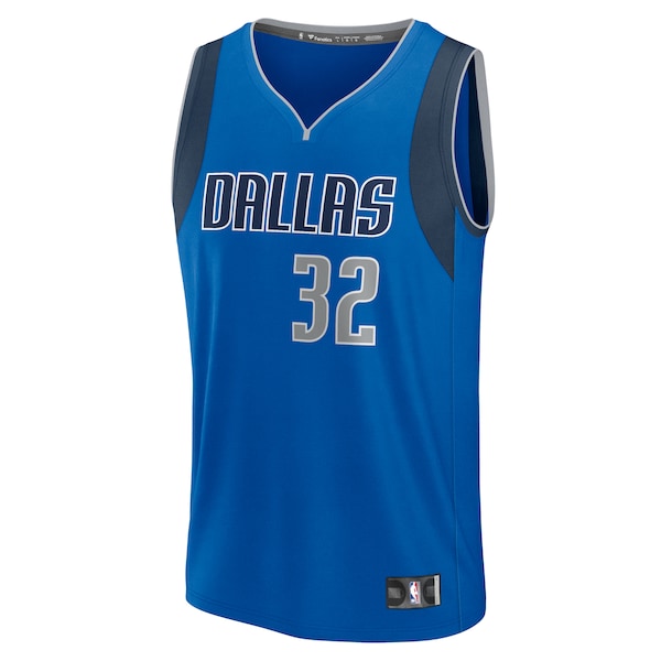 Cooper Flagg Dallas Mavericks Youth 2025 NBA Draft First Round Pick Fast Break Replica Jersey - Icon Edition - Blue - Image 2