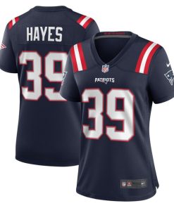 Tae Hayes New England Patriots Nike Women's Home Game Player Jersey - Navy