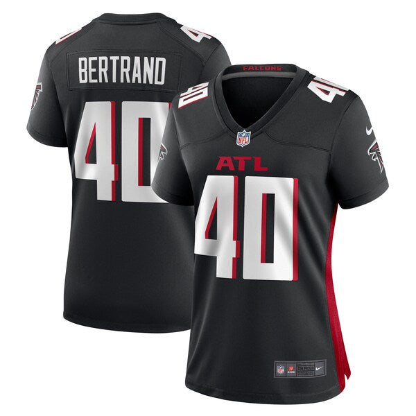 JD Bertrand Atlanta Falcons Nike Women's Game Jersey - Black - Image 2