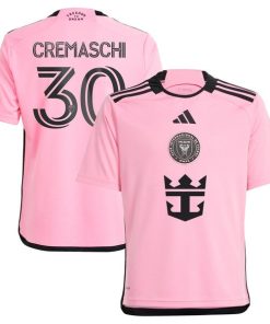 Benjamin Cremaschi Inter Miami CF adidas Youth 2024 2getherness Replica Player Jersey - Pink