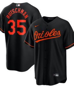 Adley Rutschman Baltimore Orioles Nike Alternate Replica Player Jersey - Black