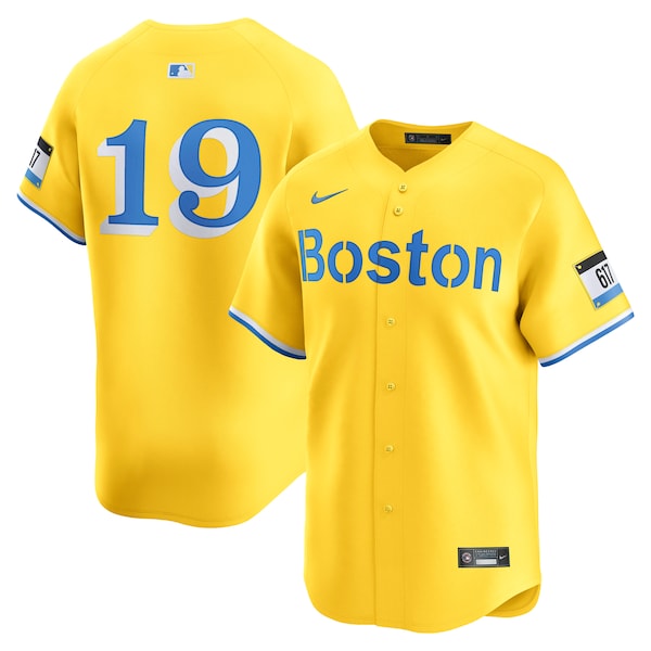 Roman Anthony Boston Red Sox Nike City Connect Limited Jersey?ยจC Gold