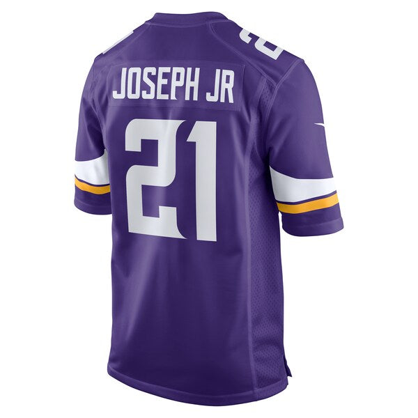 Kelvin Joseph Jr. Minnesota Vikings Nike Team Game Jersey - Purple - Image 3