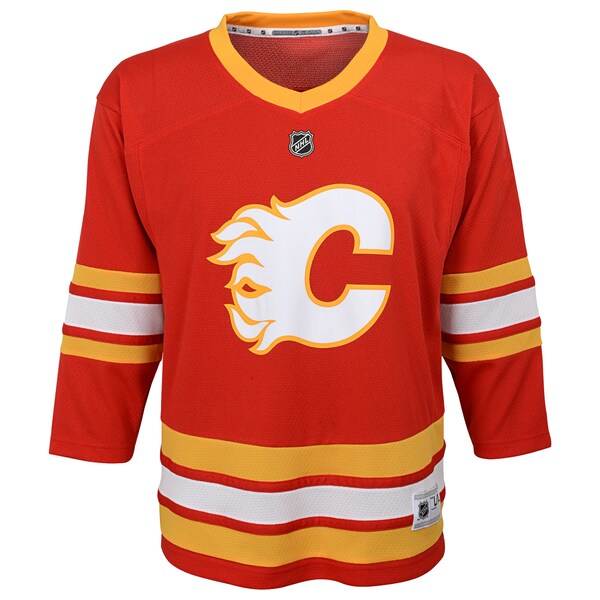 Calgary Flames Preschool Home Replica Blank Jersey - Red - Image 2