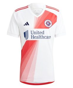 Alternative view of New England Revolution adidas 2024 Defiance Replica Custom Jersey - White