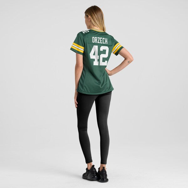 Matt Orzech Green Bay Packers Nike Women's Game Jersey - Green - Image 5