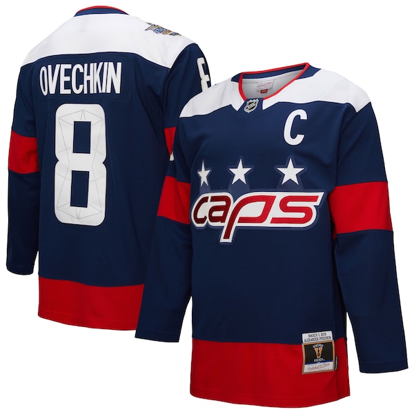 Alexander Ovechkin Washington Capitals Power Play Jersey - Navy/White/Black - Image 2